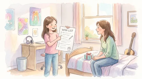 Regalo per figlia adolescente (11–15 anni): scelga lei